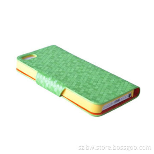 Leather case for iPhone 5, shine color